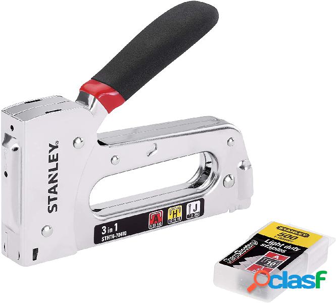 Grapadora Stanley TR120 3 en 1 para grapa A, H y brad