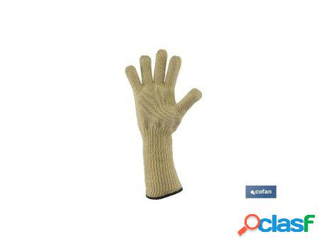 Guante anticorte y anticalor. c/mang. 15cm talla 10