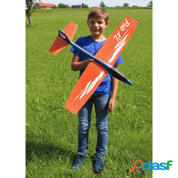 JAMARA Avión planeador de juguete Pilo XL espuma naranja y