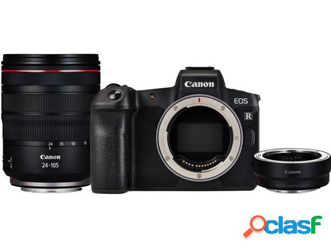 Kit Cámara Mirrorless CANON EOS R + EF to RF adapter + RF