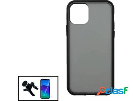 Kit Funda Anti Choque Protection, Protector 5D Full Cover y