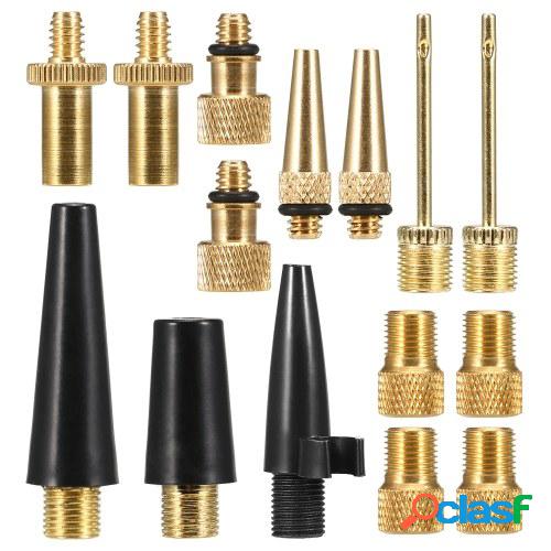 Kit adaptador de válvula de bicicleta Kit convertidor de