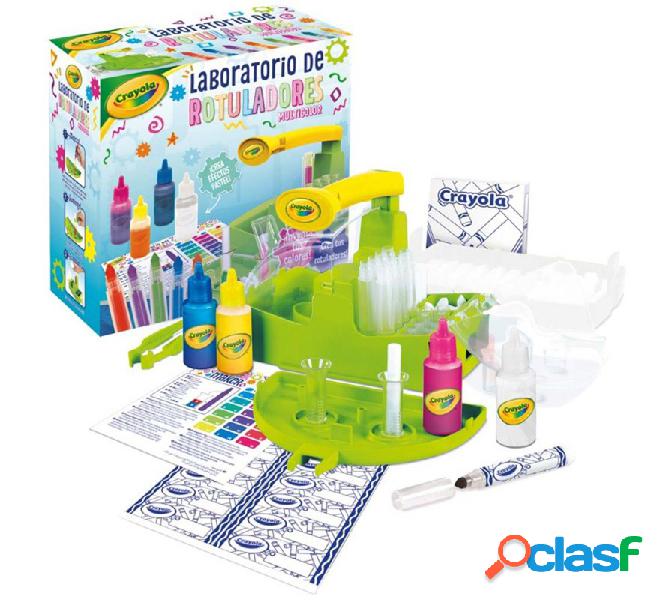 Laboratorio Crayola Rotuladores Multicolor 30X30X14 cm