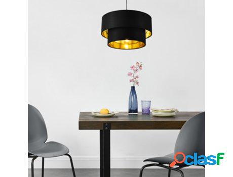 Lámpara Colgante LUX.PRO Negro/Dorado (60 W - E27)