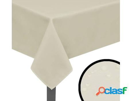 Marteles de Mesa VIDAXL 5 Uni. (Crema - 170x130 cm)