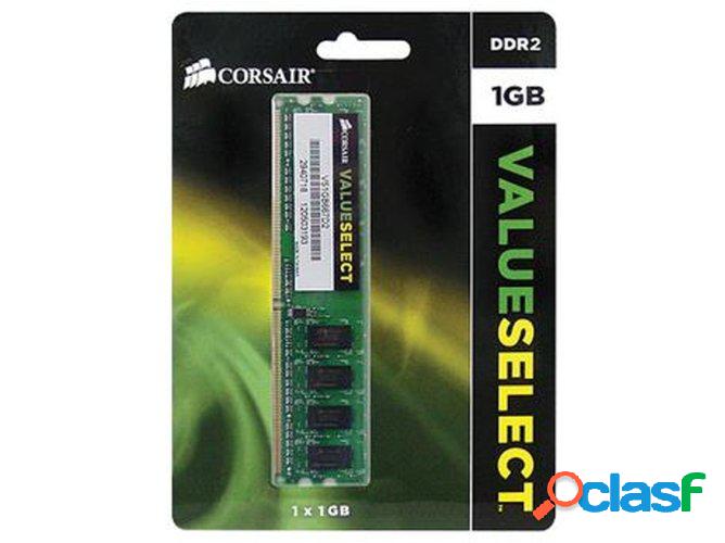 Memoria RAM DDR2 CORSAIR VS1GB667D2 (1 x 1 GB - 667 MHz - CL
