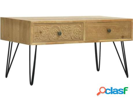 Mesa VIDAXL 285767 Castaño (Madera - 40 x 30 x 50 cm)