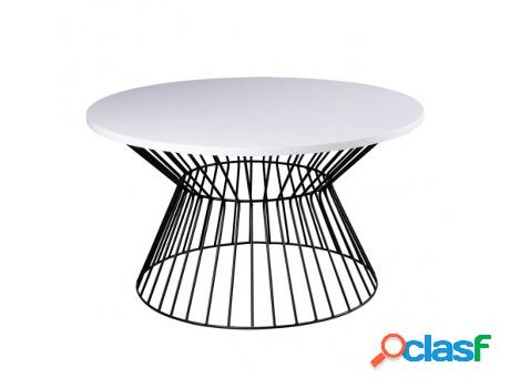 Mesa de Centro DUDECO (Hierro - Blanco)