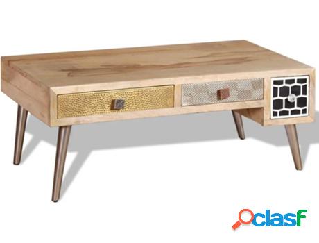 Mesa de Centro VIDAXL Madera 244016