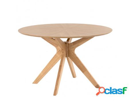 Mesa de Comedor DUDECO (Madera - Marrón)