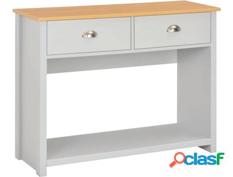 Mesa de Entrada VIDAXL Gris 283741