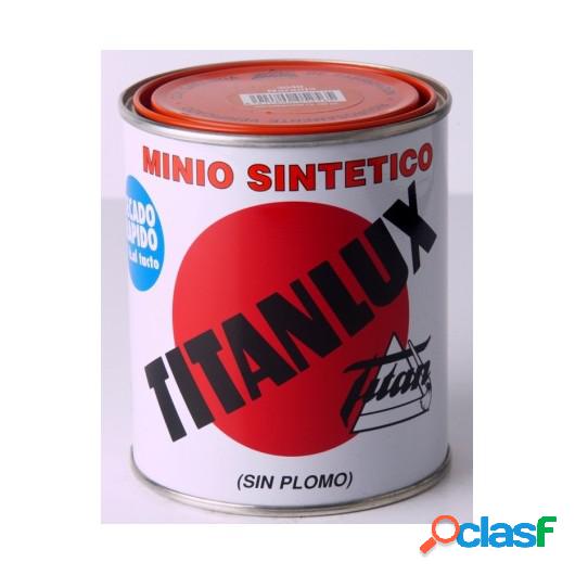 Minio Sin Plomo Sintetico 750 Ml Naranja Titan