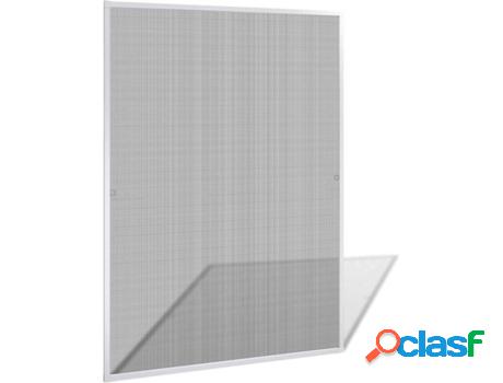 Mosquitera VIDAXL Blanca de Ventanas Blanco (130 x 150 cm)