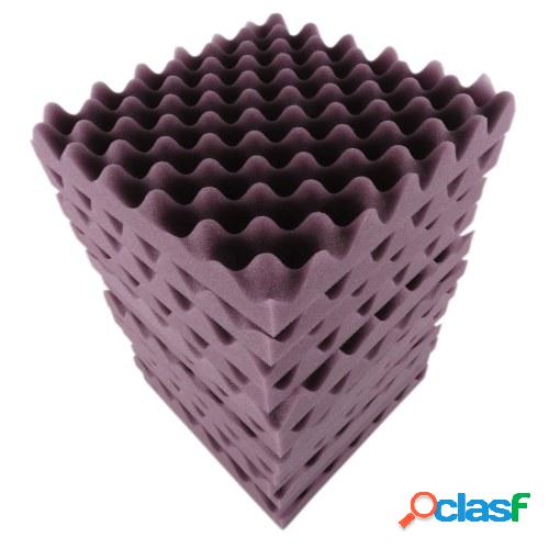 Muslady 12PCS 30 * 30 * 5cm Paneles de espuma acústica