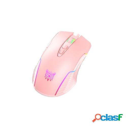 ONIKUMA CW905 Ratón para juegos con cable USB RGB Luz LED
