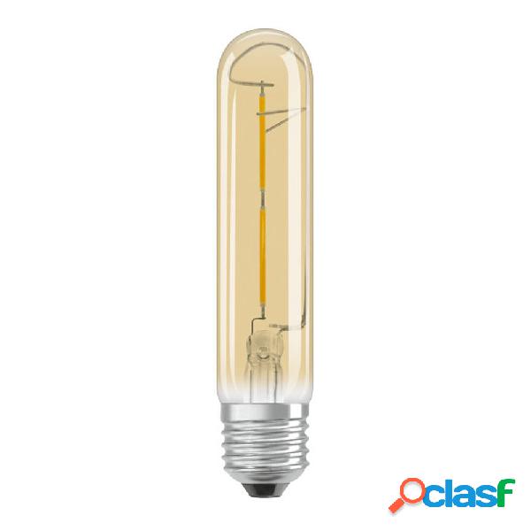 Osram Vintage 1906 LED E27 Tubular con Filamento Oro 2.5W