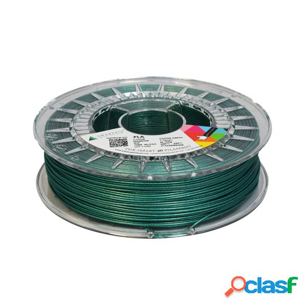 PLA Smartfil Glitter Verde 1,75 mm (Verde Brillo)