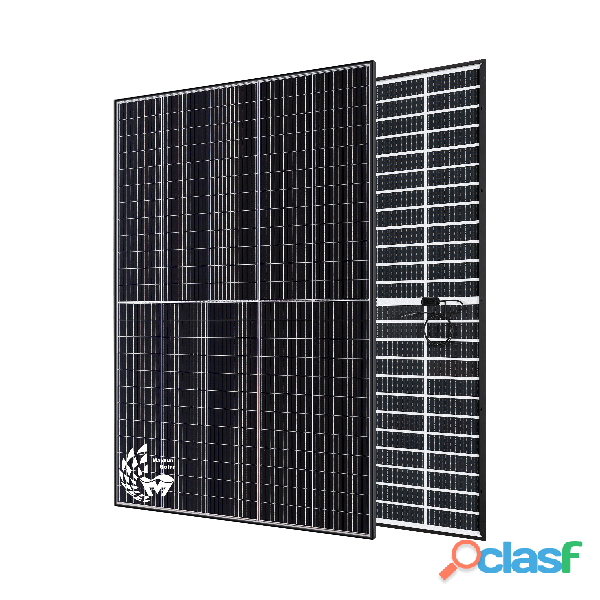 Panel solar bifacial TwiSun 410W con marco negro de Maysun
