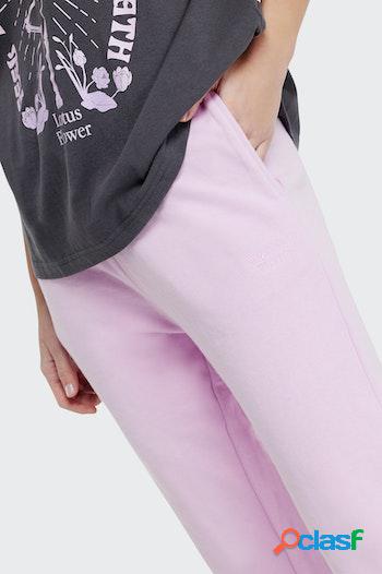 Pantalon polinesia basico bordado al tono mujer