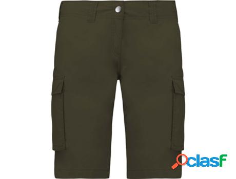 Pantalones Cortos Ligeros Para Mujer Kariban Multipoches