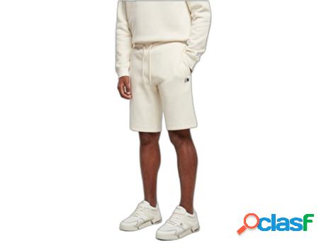 Pantalones Cortos STARTER Unisexo (XL - Blanco)