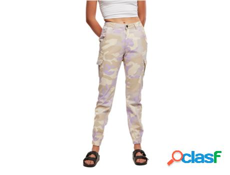 Pantalones URBAN CLASSICS Mujer (Multicolor - 26)