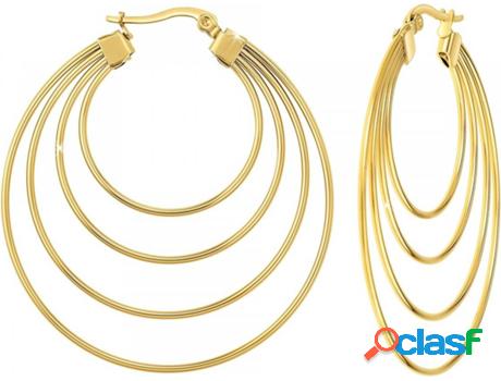 Pendientes SC_BOHEME (Acero - Dorado - L 40mm)