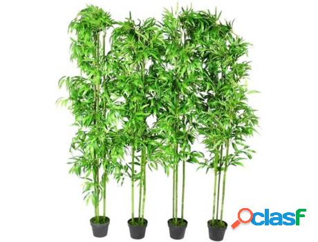 Planta Artificial VIDAXL Bambú (Verde - 19 cm)