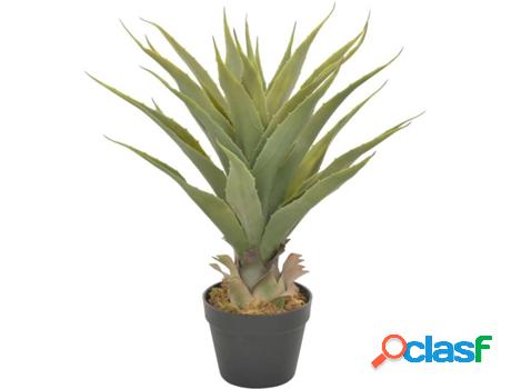 Planta Artificial VIDAXL Yuca (Verde - 6 cm)