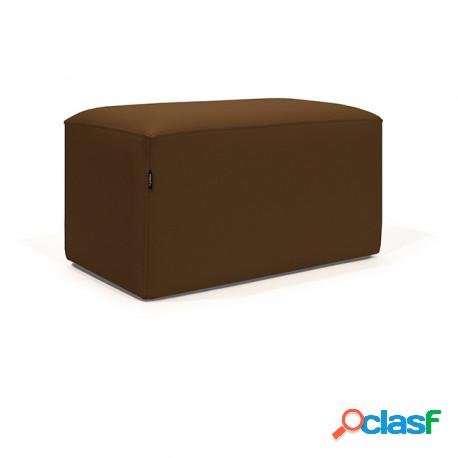 Puff Rectangular Cube 75x40 -náutico Choco