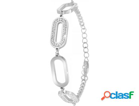 Pulsera SC_CRYSTAL Cristales (Acero - 16cm)