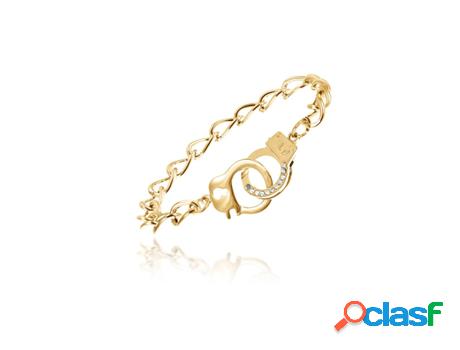 Pulsera SC_CRYSTAL Mujer (Ródio - 17 cm)