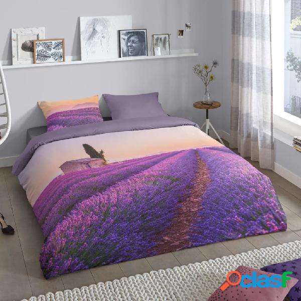 Pure Funda de edredón LAVENDER 135x200 cm