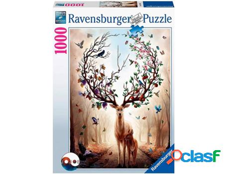 Puzzle RAVENSBURGUER Puzzle 1000P Ciervo Magico (Edad