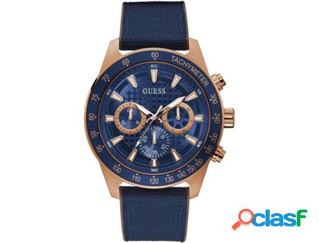 Reloj GUESS Hombre (Silicona - Azul)