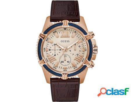 Reloj GUESS Hombre (Silicona - Marrón)