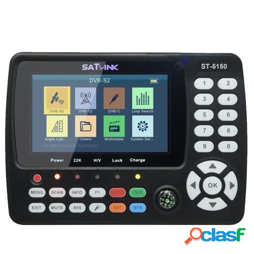 ST-5150 DVB-S2 / T2 / C COMBO HD Buscador de señal de TV