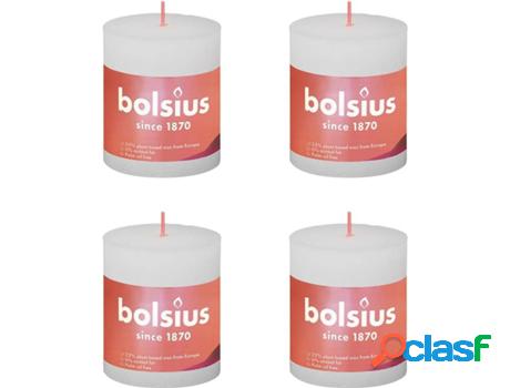 Set 6 Velas BOLSIUS Shine Turbio (Blanco - Duración: 35h)