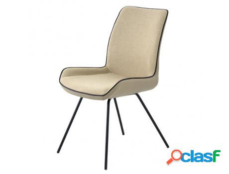Silla DUDECO (Acero - Beis)