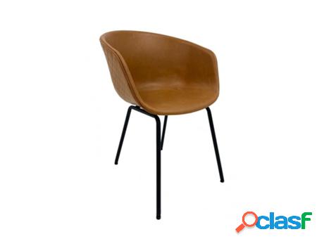 Silla DUDECO (Acero - Marrón)