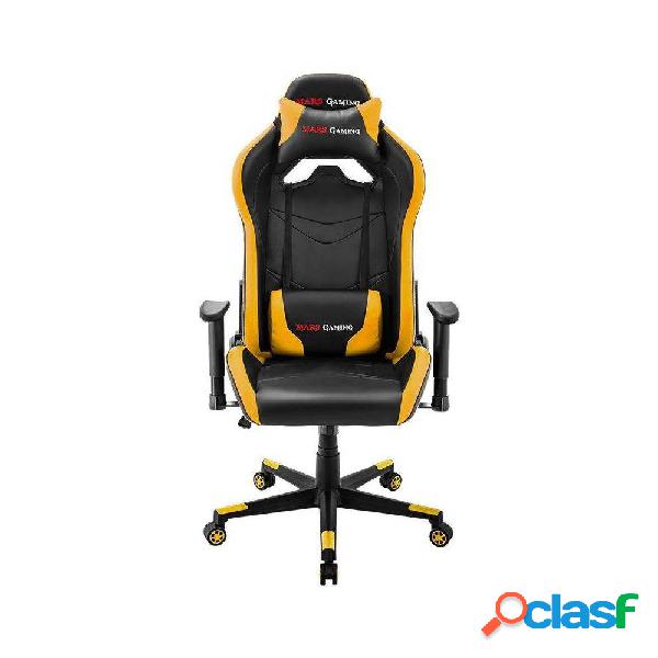 Silla Gaming Mars Gaming MGC3/ Amarilla y Negra