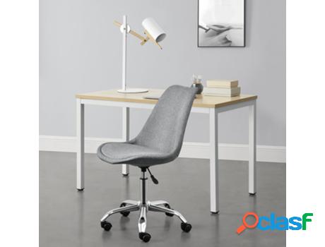 Silla de Oficina EN.CASA Metal (Gris Claro - 83 - 93 x 48 x