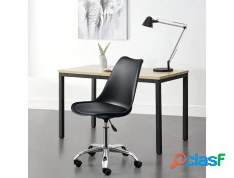 Silla de Oficina EN.CASA Metal (Negro - 83 - 93 x 48 x 55