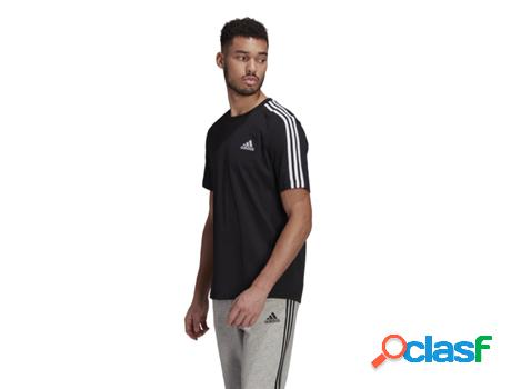 T-Shirt Adidas Essentials 3-Tiras (Tam: L)