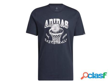 T-Shirt Gráfica Adidas (Tam: S)
