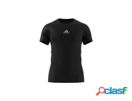 T-Shirt Manga Curta Adidas Techfit Compressão (Tam: 3Xl)