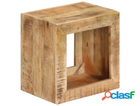 Taburete VIDAXL Marrón (Madera - 40 x 30 x 40 cm)