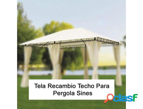 Tela recambio para techo pergola sines