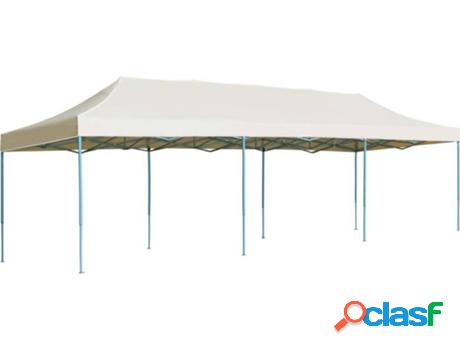 Toldo VIDAXL Plegable Pop-Up (Beige - Tela - 900x300x315 cm)