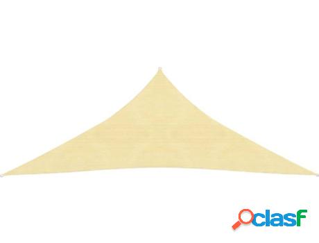 Toldo de Vela VIDAXL (Beige - Tela - 5x5x5 m)